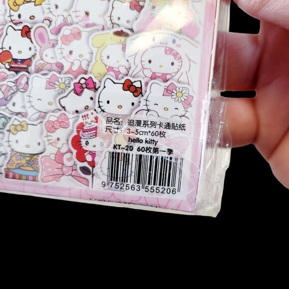 Brand New Hello Kitty 63pcs Waterproof Stickers - Picture 4 of 5
